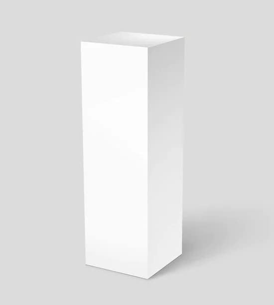 Laminate Pedestal - Art Display Sculpture Stand 36 Tall