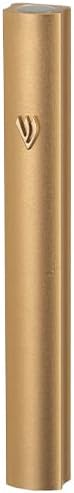 Aluminum Mezuzah 12cm Waterproof Gold