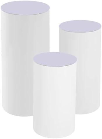 PERFERATE 3 Pcs Metal Cake Pedestal Stand