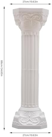 2 Pieces Roman Columns with Bases for Wedding Events