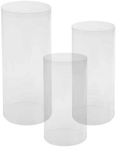 3Pcs Cylinder Stands for Party and Wedding Decor