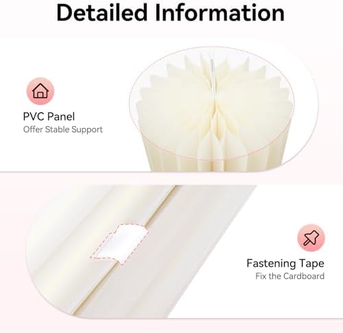 4PCS Foldable Cardboard Display Stand for Wedding Party Cakes