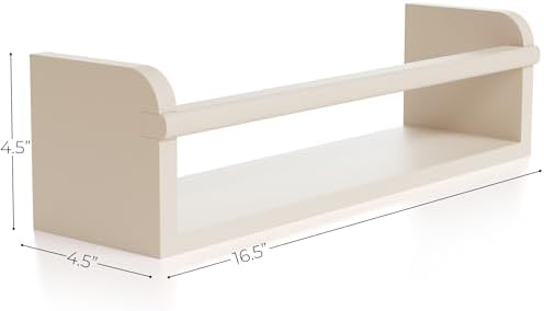 ZICOTO Decorative Nursery Bookshelves Set of 3