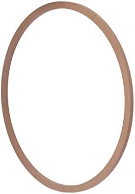 16 Inch Wooden Wreath Ring for Home Decor