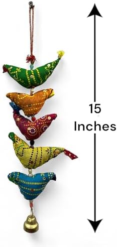 Mango Gifts Five Fat Chicks Bell Totem Prosperity Hens