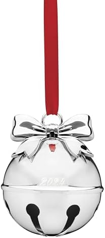 Lenox 2024 Jingle Bell Metal Ornament Christmas