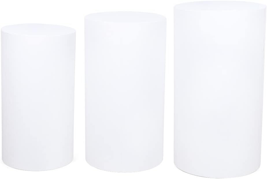 Xuthusman 3Pcs DIY Round Pedestal Display