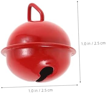ABOOFAN 100pcs Christmas Small Bells DIY Jewelry Decorations