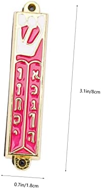 PRETYZOOM Hanukkah Religious Decor Mezuzah Doorway Scroll