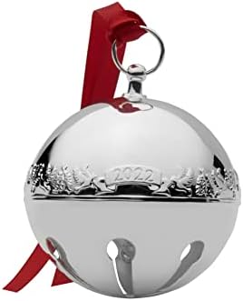 Wallace 2022 Silver Plated Sleigh Bell Christmas Ornament