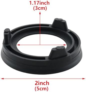 HJGarden 2PCS Black Plastic Triangular Display Stand for Crystals and Spheres