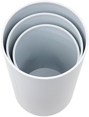White Cylinder Pedestal Display Stand for Events
