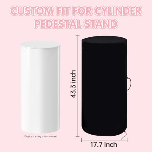 Waterproof Cylinder Pedestal Storage Bag Set of 3 and 5