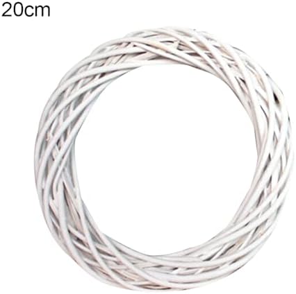 Twig Wreath Wicker Willow Rattan Braided Garland DIY Craft