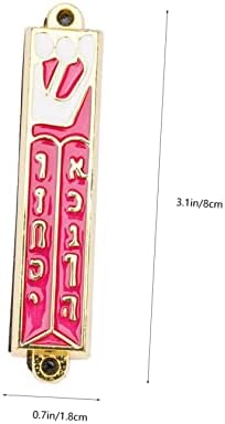 Retro Doorpost Mezuzah Jewish Religious Decor