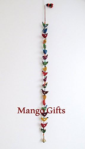 30-Bird Bell Tota Indian Hanging Decoration