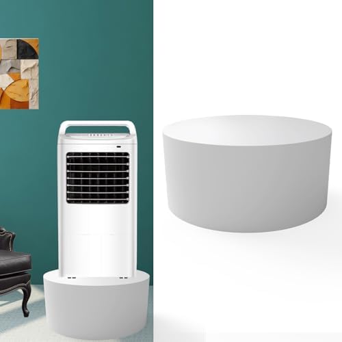 Round Mannequin Display Pedestal Stand White 197x118in