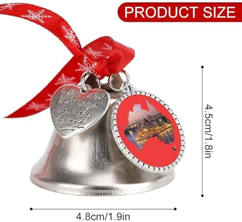 Sydney Opera House Australia Christmas Bell Pendant Decoration