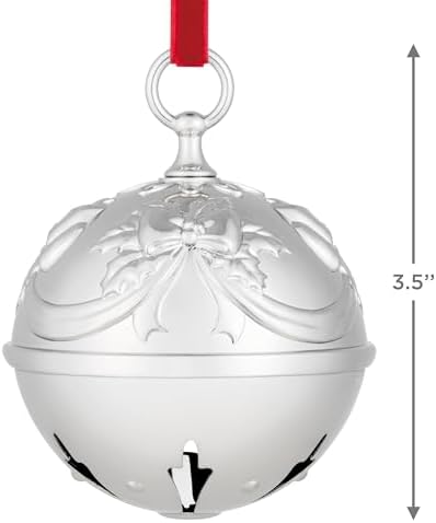 Hallmark Keepsake 2024 Christmas Ornament Ring In the Season Bell Metal