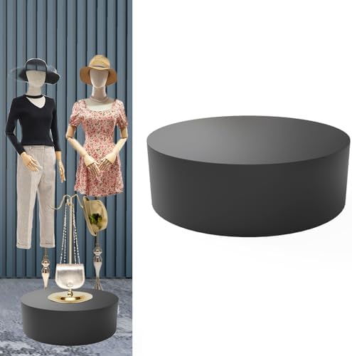 Jueraori Black Round Display Pedestal Stand