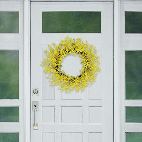Puleo International 30 Inch Artificial Winter Jasmine Wreath