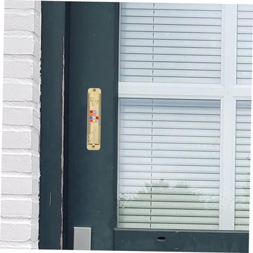 Kosher Mezuzah Scroll Door Decor Metal Frame