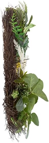 Sweet Anne Eucalyptus Wreath - 22 Inch Artificial Decor