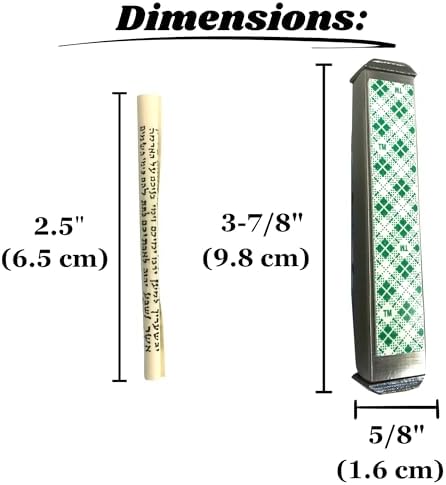 Sparkling Art Glass Mezuzah with Life Guarantee