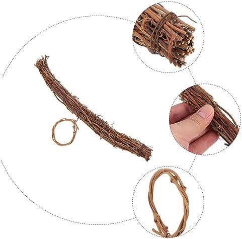 Happyyami DIY Rattan Wreath Frame for Home Decor