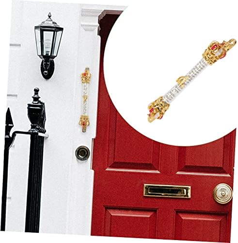 Ciieeo Metal Mezuzah Door Decoration Jewish Mitzvah Ornament