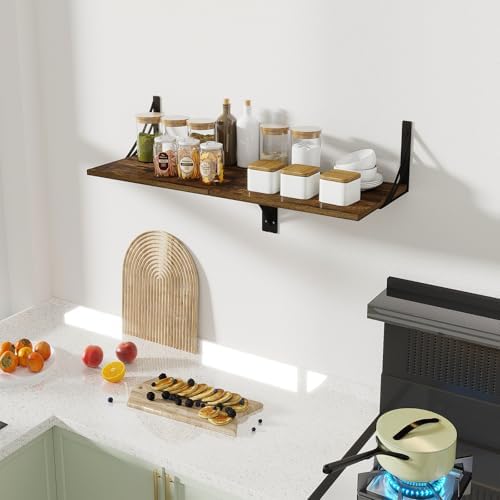 Deep Floating Shelves for Wall 12 Inch Deep Storage Shelves