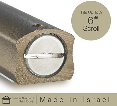 AS Mezuzah Case with Modern Shin Design