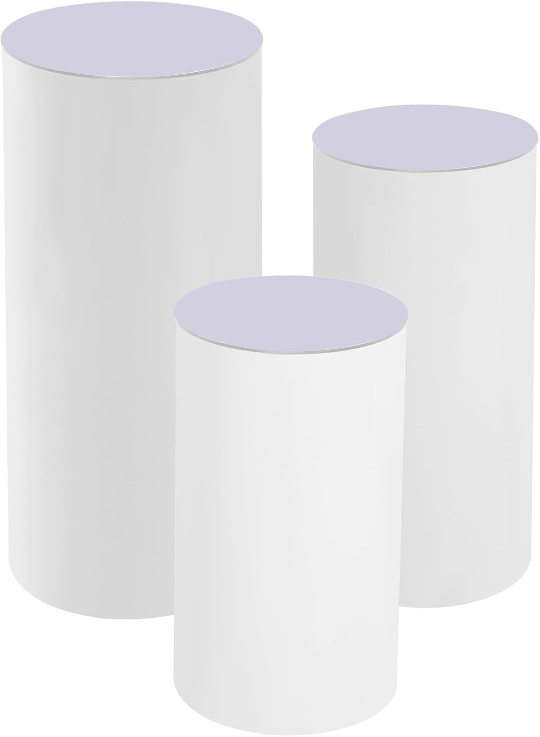 PERFERATE 3 Pcs Metal Cake Pedestal Stand