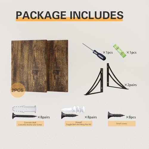 Deep Floating Shelves for Wall 12 Inch Deep Storage Shelves