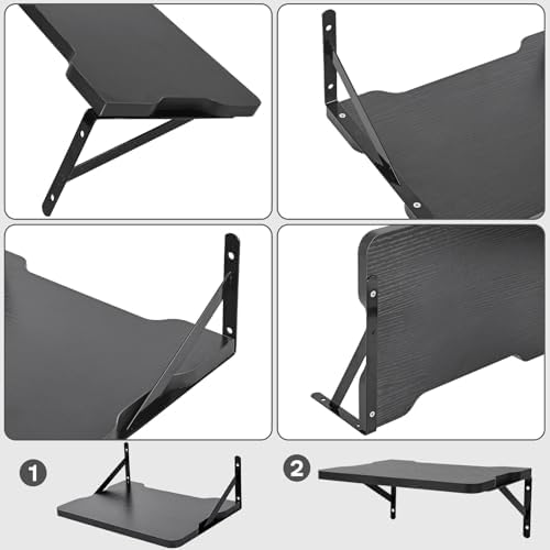 Black Small Mini Projector Shelf for Router and Modem