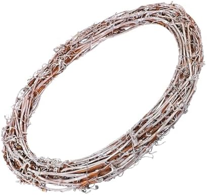 Circle Rattan Wreath DIY Supplies for Home Decor