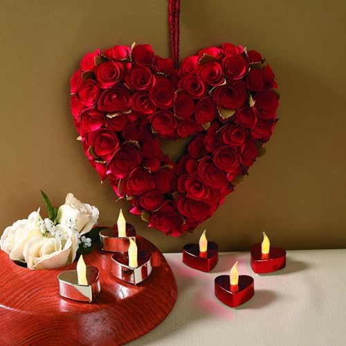 Fun Express Valentine Wreath 10 Inch Heart Decor