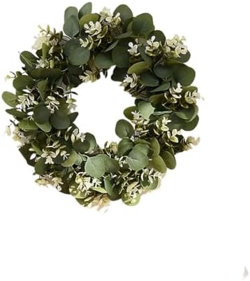 Gold Money Grass Flower Wreath for Doors and Windows