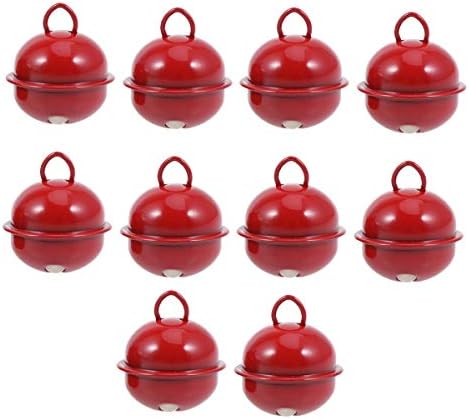 ABOOFAN 100pcs Christmas Small Bells DIY Jewelry Decorations