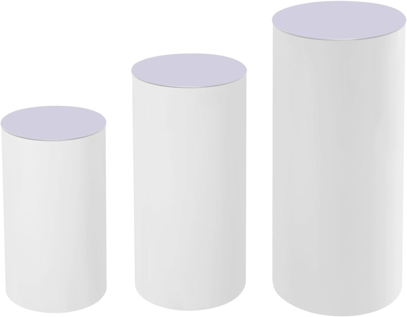 PERFERATE 3 Pcs Metal Cake Pedestal Stand