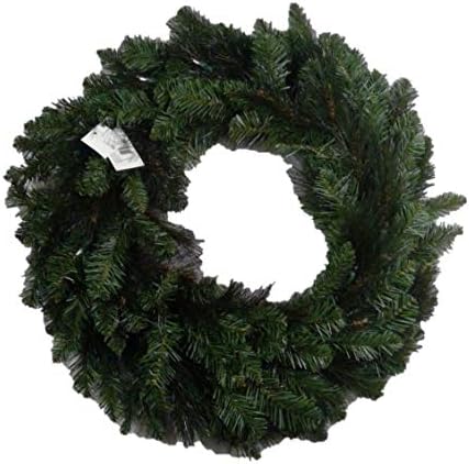 30 Mixed Pine Wreath with 35 Battery Lights
