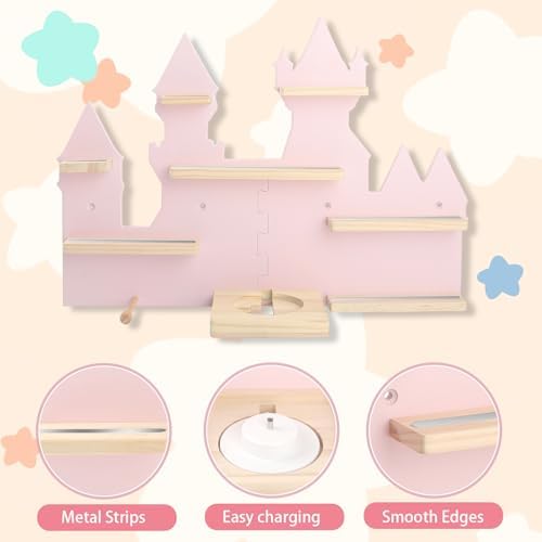 Taladad Wooden Magnetic Floating Shelf for Toniebox