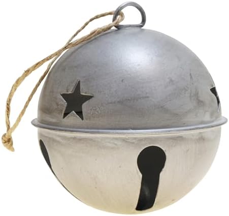Haute Decor Jingle Bell Christmas Ornaments 6-Pack