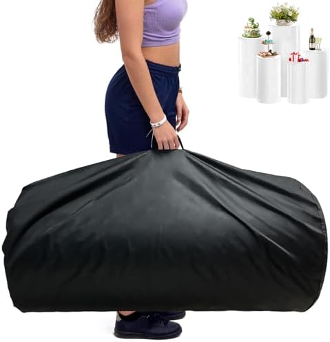Waterproof Cylinder Pedestal Storage Bag Set of 3 and 5