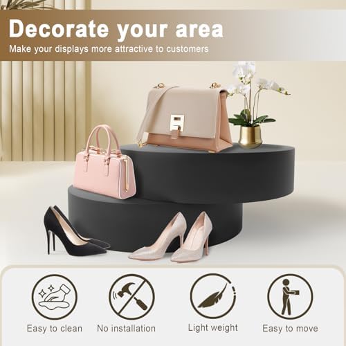 Jueraori 236x59in Round Display Pedestal Stand