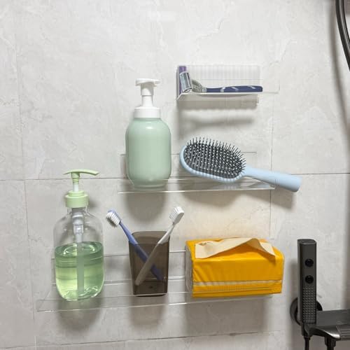 TONICE 4 Pack Floating Wall Shelves for Room Storage