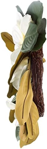 Magnolia Wreath 24 Inch Artificial Spring Door Wreath