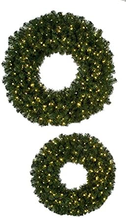 Surprise 60 in Virginia Pine Wreath Green
