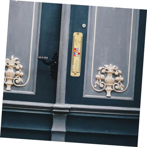 Kosher Mezuzah Scroll Door Decor Metal Frame