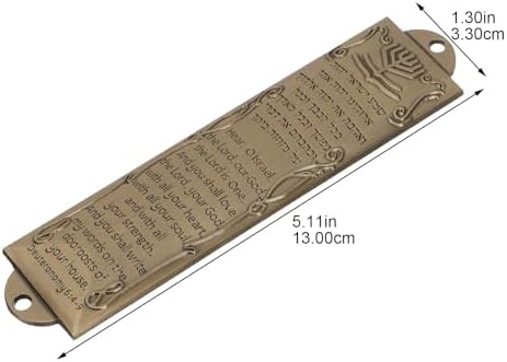 FOMIYES Holy Scroll Prayer Mezuzah Door Ornament